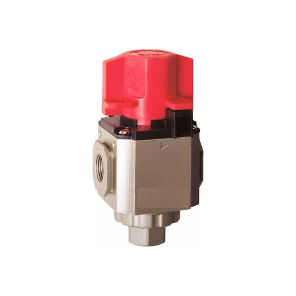 Bimba Mfg Co Bimba-Mead Shutoff/Relief Valve MGZ200-06-T, 1/8" NPT, 1/4" NPT Exh, Bracket MGZ200-06-T - main
